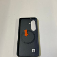 Samsung Galaxy S26 Silicone Back Cover with Magnet Black