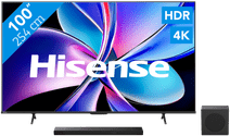 Hisense 100" PRO QLED E7Q (2025) + Hisense AX3120Q 100 hz tv