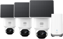Eufy SoloCam E42 3-Pack + HomeBase 3 Eufy IP Camera voor buiten