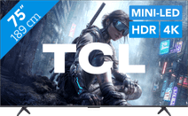 TCL QD Mini-led 75" T8D (2026) Extra grote TV