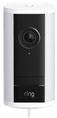 Ring Spotlight Camera Pro 2e Generatie Bedraad Wit Ring camera voor een kleine tuin