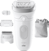 Braun Silk-épil 7 7-030 Zilver Epilator voor gezicht of bikinilijn