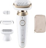 Braun Silk-epil 9 Flex 9-030 3D Goud Epilator voor gezicht of bikinilijn