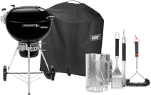 Weber Master-Touch Premium E-5770 Zwart Starterspakket Weber barbecue 57 cm