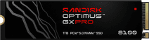 SANDISK Optimus GX PRO 8100 1TB PCIe 5.0 NVMe SSD SANDISK Optimus GX Pro interne SSD