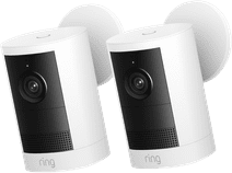Ring Outdoor Camera Batterij 2e Generatie Wit Duo Pack Ring Bundel