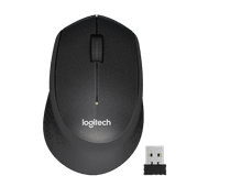 Logitech M330 Silent Draadloze Muis Zwart Logitech ondersteunt UNICEF