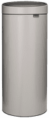 Brabantia Touch Bin Prullenbak 30 Liter Soft Grey 30 liter prullenbak