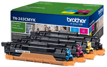 Brother TN-243CMYK Toner 4-kleuren Pack Toner voor Brother MFC printers