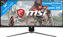 MSI MPG 341CQPX QD-OLED Curved MSI Curved monitor