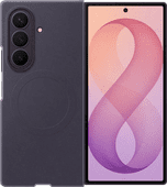 Samsung Galaxy Z Fold 8 Ultra Siliconen Back Cover met Magneet Paars Samsung Galaxy Z Fold 8 Ultra hoesje
