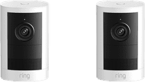 Ring Outdoor Camera Batterij 2e Generatie Wit Duo Pack Ring IP camera voor buiten