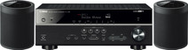 Yamaha RX-V 585 + MusicCast 20 (2x) Receiver met netwerkaansluiting