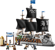 LEGO One Piece Garp's Marine Battleship 75646 LEGO set pre-order
