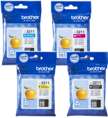 Brother LC-3211 Cartridges Combo Pack Ink cartridge for Brother DCP printers