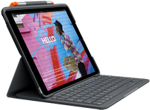 Logitech Slim Folio Apple iPad (2021/2020) Toetsenbord Hoes QWERTY Logitech tablet hoesje met toetsenbord