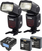 Godox Speedlite V860II Canon Duo X2 Trigger Kit Godox flitser