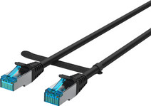 BlueBuilt Netwerkkabel STP CAT6 0,5 meter zwart Computer kabel