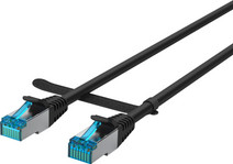 BlueBuilt Netwerkkabel STP CAT6 2 meter zwart Computer kabel