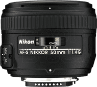 Nikon AF-S 50mm f/1.4G Prime lens