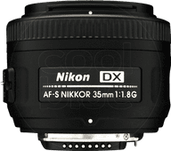 Nikon AF-S 35mm f/1.8G DX Lens voor Nikon camera