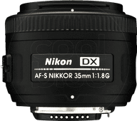 Nikon AF-S 35mm f/1.8G DX 35 mm lenzen voor Nikon camera