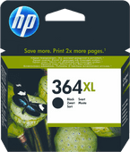 HP 364XL Cartridge Zwart Inkt cartridge voor HP Photosmart printers