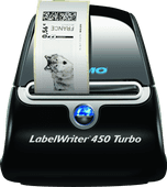 DYMO LabelWriter 450 Turbo Labelmaker Labelprinter & labelwriters