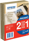 Epson Premium Glossy Fotopapier 80 vel (10 centimeter x 15 centimeter) Printpapier