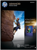 HP Advanced Glossy Fotopapier 25 vel (A4) Printpapier