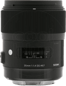 Sigma 35mm f/1.4 ART DG HSM Canon Sigma lens
