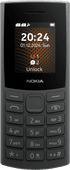 Nokia 105 128MB Grijs 4G Smartphone, tablet en slimme horloge in de aanbieding