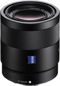 Sony FE 55mm f/1.8 ZA Sonnar T* Primelenzen voor Sony camera