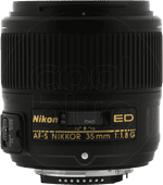 Nikon AF-S 35mm f/1.8G ED 35 mm lenzen voor Nikon camera