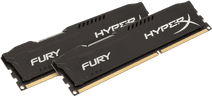 Kingston HyperX FURY 8GB DDR3 DIMM 1866 MHz Zwart (2x4GB) DDR3 RAM geheugen