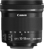 Canon EF-S 10-18mm f/4.5-5.6 IS STM Canon lens