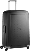 Samsonite S'Cure Spinner 75cm Black Samsonite harde koffer