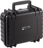 B&W type 1000 Black with Pick 'n Pluck Foam Camera bag for camcorder