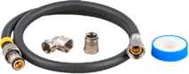 Scanpart Gas Hose Rubber 100cm Gas hose