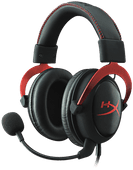 HyperX Cloud II Red gaming headset for PC