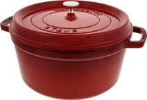 Staub Ronde Stoof-/Braadpan 28 cm Kers