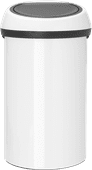 Brabantia Touch Bin 60L White 60L trash can