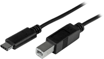 Startech USB-C naar USB-B 2.0 kabel 1 meter Printerkabel