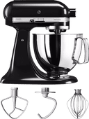 KitchenAid Artisan Mixer 5KSM125 Onyx Zwart Keukenmixer voor kleine tot middelgrote bereidingen