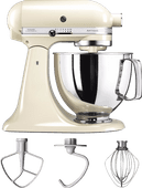 KitchenAid Artisan Mixer 5KSM125 Amandelwit Keukenmixer voor kleine tot middelgrote bereidingen