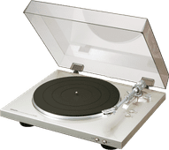 Denon DP-300F Zilver Denon platenspeler