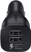 Samsung Autolader met 2 USB Poorten Zwart 2A Autolader