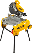 DeWalt D27107XPS-QS Radial arm saw with an underframe