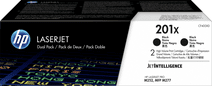 HP 201X Toner Zwart Duo Pack (Hoge Capaciteit) Originele HP toner