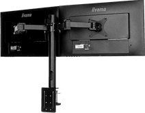 iiyama Monitor mount DS1002C-B1 Monitor arm for desk mounts